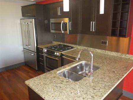 One bedroom corner condo with parking smack dab Downtown - $2400.00