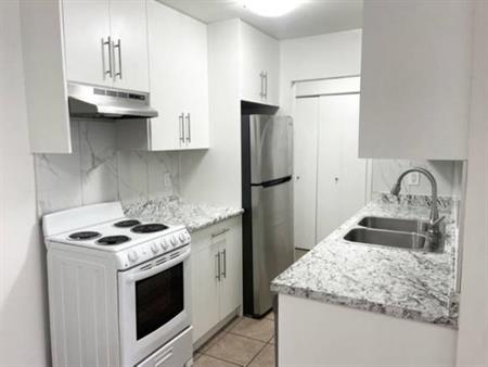 Beautiful renovated 2 bedroom