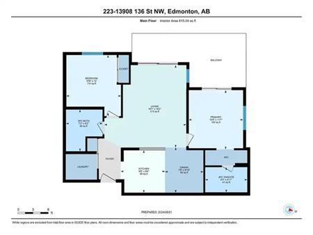 2 Bedroom 2 Bath Corner Unit Utilities Included Underground Parking | 223 - 13908 136 Street NW, Edmonton