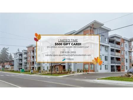 Sandscapes Apartments | 155 Moilliet Street, Parksville