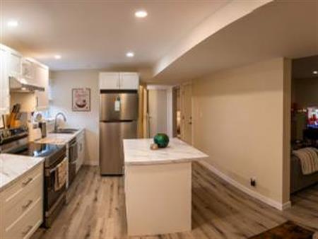 Bright & Spacious 2-Bedroom Basement Suite