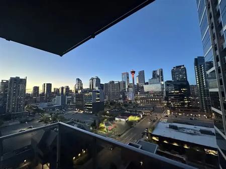 Furnished 2 bed 2 bath with downtown views | 1108 - 1320 1 St SE, Calgary