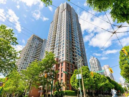 YALETOWN PARK JR 1 BEDROOM with SPACIOUS BALCONY - FURNISHED