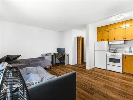 Bachelor Apartment Downtown Across From City Park, Close to U of R & Sask Polytec December 1 | 2163 Hamilton Street, Regina