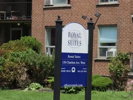 Royal Suites Apartments | 150 Charlton St. W., Hamilton