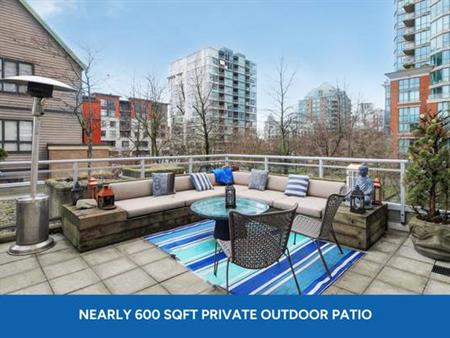 INCREDIBLE 2 BDRM SUITE WITH A 600 SF PRIVATE PATIO