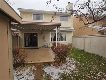 Homey 3 Bedroom Townhouse with Finished Basement | Edmonton