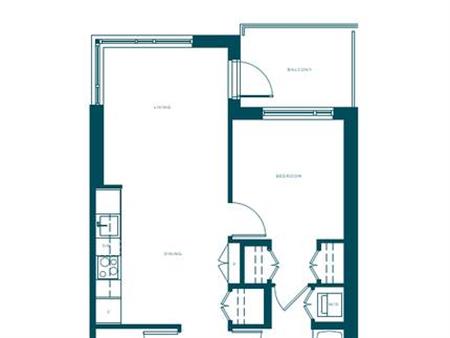 $2750 / 1bdrm + Flex 663ft2 - Navio -1 Bedroom + Den Olympic Village