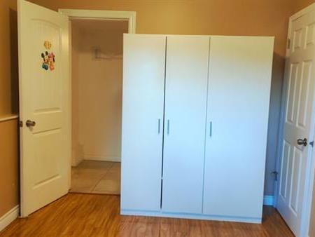 2 bedrooms in a single house basement for rent