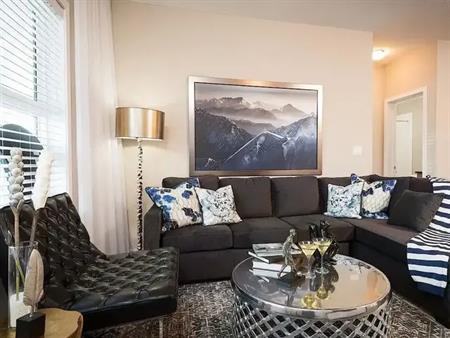 Cozy 2 bedroom, 2 bathroom, 2 outside parking stalls condo | 208 - 200 Cranfield Common Southeast, Calgary