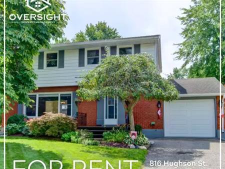 Family Home for rent in Woodstock !! | 816 Hughson Street, Woodstock