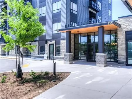 Luxury 1 Bed Condo with Garage Parking and Internet | 410 - 255 Northfield Drive East, Waterloo