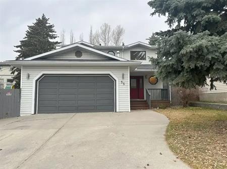 Executive 3 Bedroom + Den, 3.5 Bathrooms Home with Sprawling Yard Space | 55 Cedargrove Way Southwest, Calgary