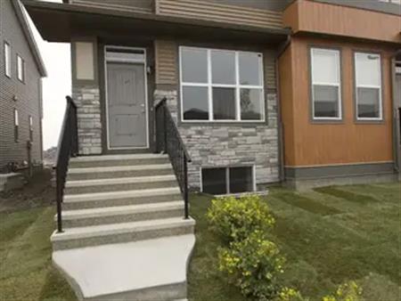 Beautiful 2 Story Main Floor of Duplex with fenced backyard. | 87 Cornerstone Ave Northeast, Calgary