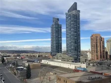 Sunny 2 Bed 2 Bath Corner Unit in the Beltline, with a Large Wrap Around Balcony | 1008 9 St SW, Calgary