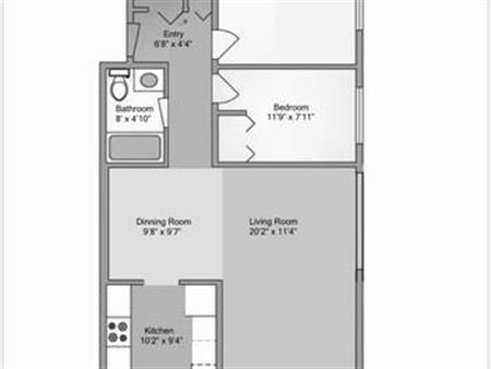 2 Bed 1 Bath apartment - Campbell River