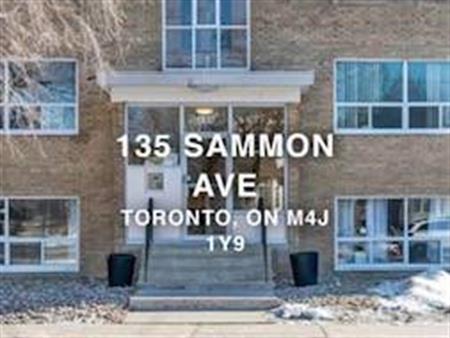 Renovated 1 Bedroom in East York