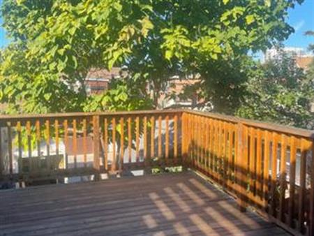 2 Bed + Private Deck and Parking - Junction