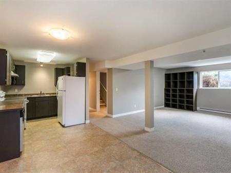 $1650- 1 Bedroom Legal suite-utilities and in suite laundry, included.