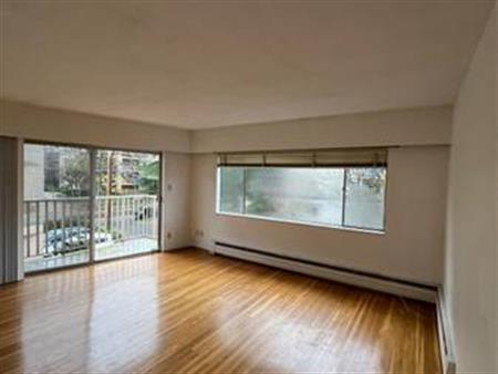 Large one bedroom top floor bright and quiet w/ large balcony Marpole