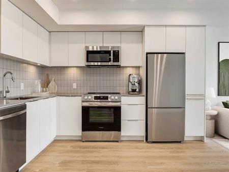 Elevators, Luxury vinyl flooring, Open-concept kitchen