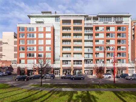 OPEN CONCEPT 1 BDRM WITH PARKING IN STRATHCONA/MAIN | 221 Union Street, Vancouver