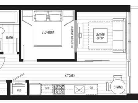 Furnished 1-Bedroom Apartment for Rent – Prime Location!