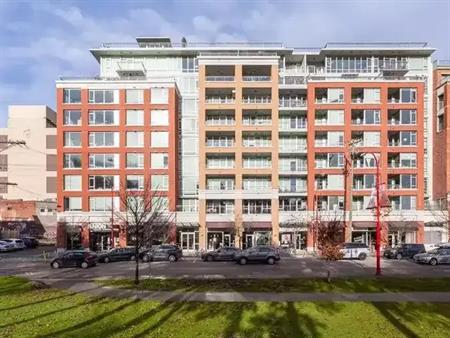 OPEN CONCEPT 1 BDRM WITH PARKING IN STRATHCONA/MAIN | 221 Union Street, Vancouver