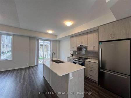 Hwy 7 & Jane St Brand New 3Bdrm Twnhouse Open Concept Kitchen