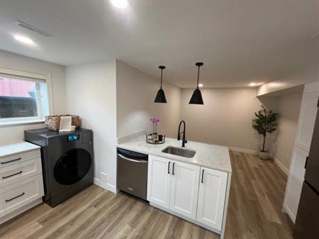 Bright & NEW 2-Bedroom Basement Suite – Available Immediately