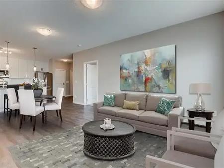 Cozy 2 bedroom, 2 bathroom, 2 outside parking stalls condo | 208 - 200 Cranfield Common Southeast, Calgary