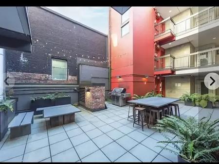 Fully furnished one bedroom apartment in gastown | 370 Carrall Street, Vancouver