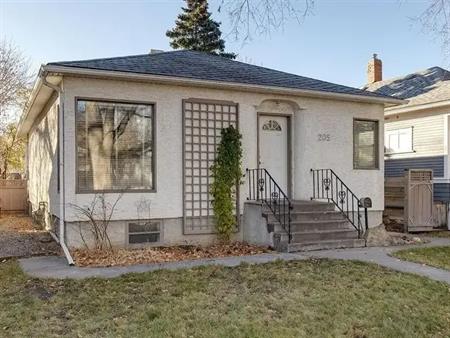 Bright and Airy Renovated Balmoral Bungalo With Large Fenced Yard | 205 19 Avenue Northwest, Calgary