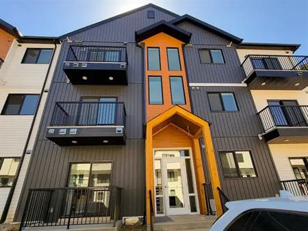 2 Bedroom 2 bath with an island at Nordic Village (Secord West) | 856 Secord Boulevard Northwest, Edmonton