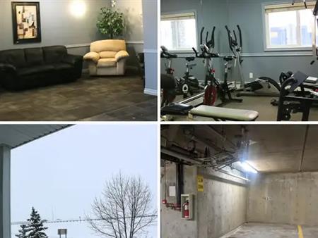 Quiet, safe, two-bedroom apartment with heated underground parking | 9910 107 St, Morinville