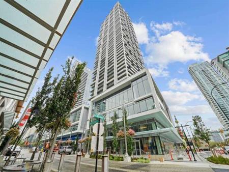 Corner unit AC 2 bed+2 bath condo at METROTOWN (Station Square 6)