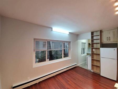 New Westminster studio apartment available on JANUARY 1ST