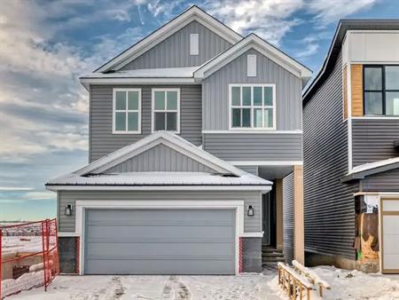 Brand-New 2400+ Sqft Walkout Home in Livingston â€“ 5 Bed, 4 Bath, Stunning Home! | 237 Lucas Place Northwest, Calgary