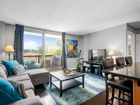 Everything Included! 1Bdrm Fully Furnished Top Floor Suite in Lower Mount Royal! | 1727 10a St SW, Calgary