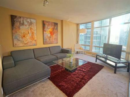 FURNISHED 2 BR + 2 BATHS + den. #1106