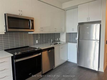 Yonge & Sheppard Bright +Spacious 1Bdrm +Den Open Concept Living Room