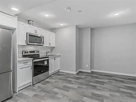 A brand new 1 Bed 1 bath  basement with walk out | 57 Herron Mews NE, Calgary