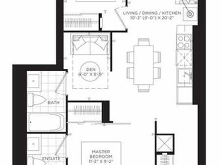 Jarvis/Gerrard E-NEW Spacious 2Bdrm+Den 2Baths