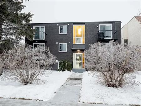 Newly renovated 1 bd Condo: in-suite laundry near Westbrook LRT, new appliances | 1121 37 Street Southwest, Calgary