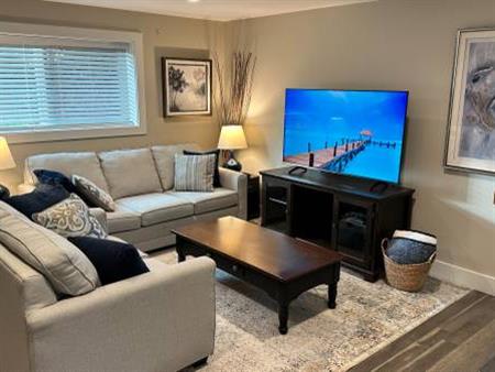 Furnished- Legal 2 Bedroom Suite- Available Now