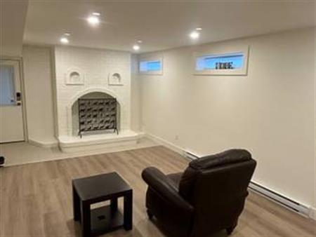 Large Two Bedroom Basement Suite