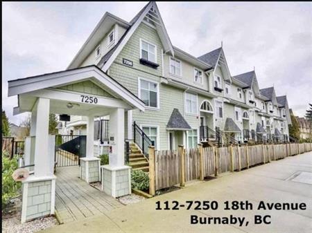 3 br - 1,124 sq ft - 3-Storey Townhouse in Burnaby for rent.