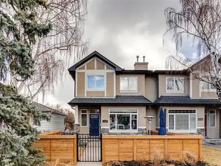 4 bedroom duplex with walkout basement close to Sandy Beach | 4106 16 St SW, Calgary