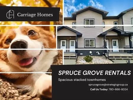 Carriage Homes/Apartments for Rent | 220 Spruce Ridge Road, Spruce Grove