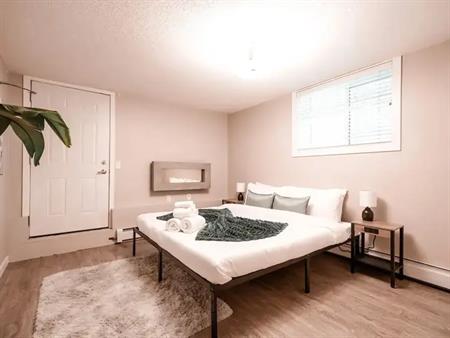 Bridgeland Renovated Furnished Condo | 1 - 713 McDougall Road Northeast, Calgary